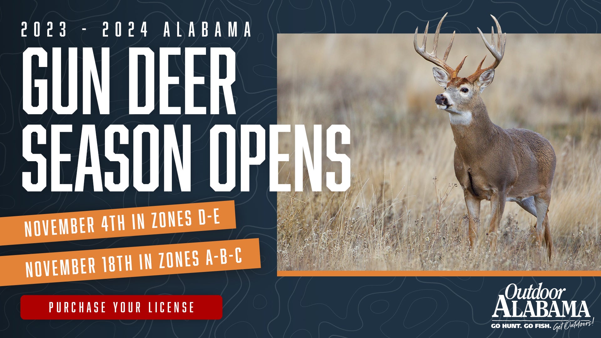 Firearms Deer Season in Zones D and E Opens November 4 Outdoor Alabama